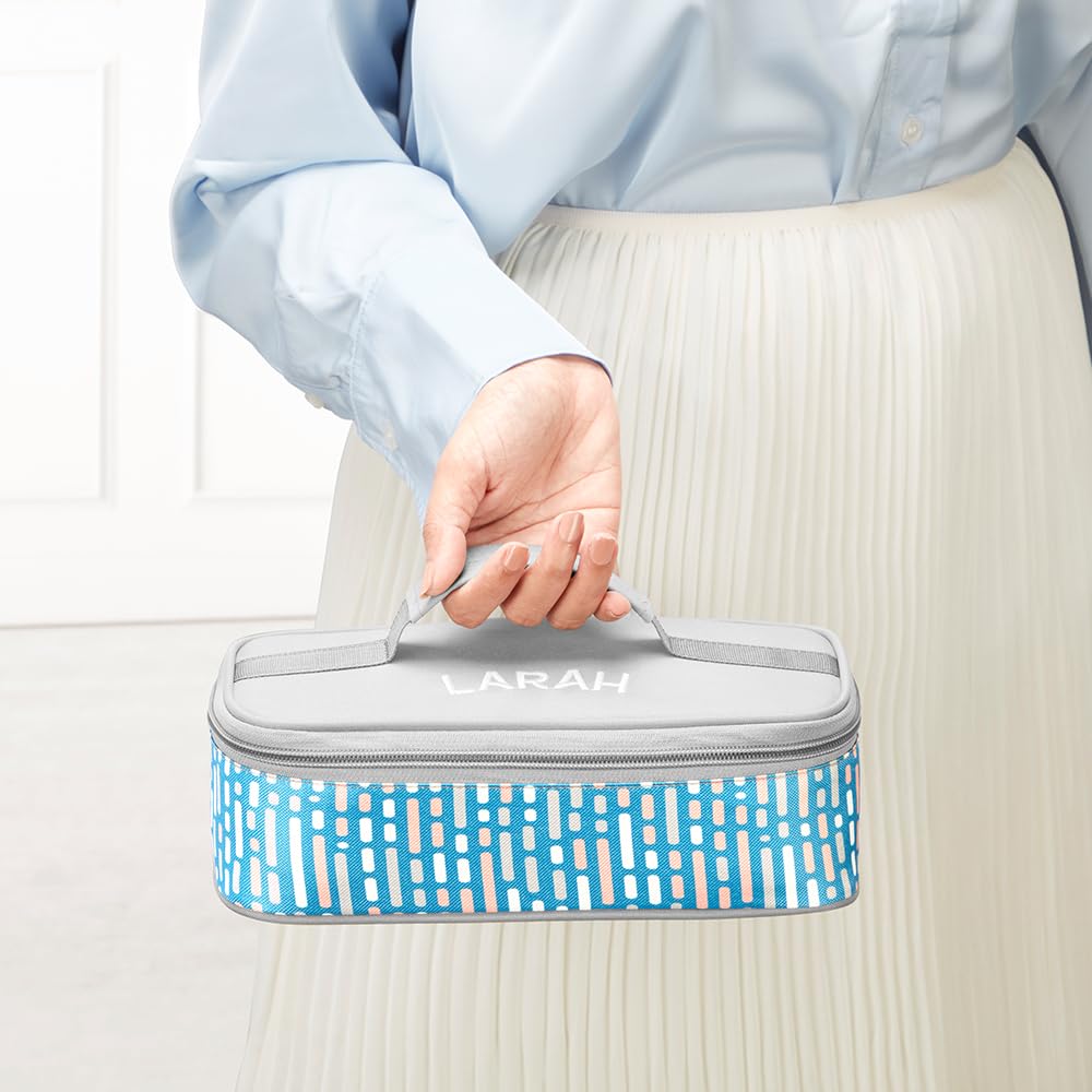 Larah Glass Lunchbox - Leakproof & Microwave Safe -4
