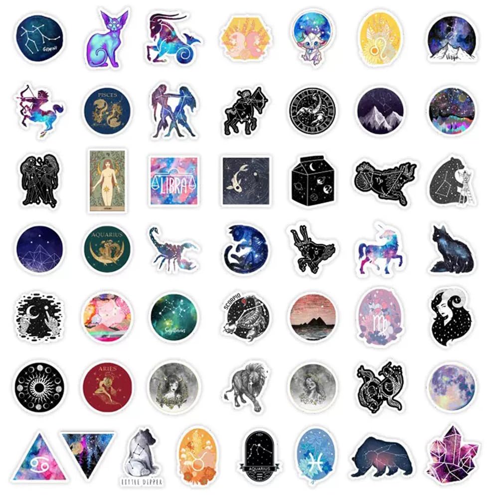 Zodiac Sign Stickers, Small - Image 2