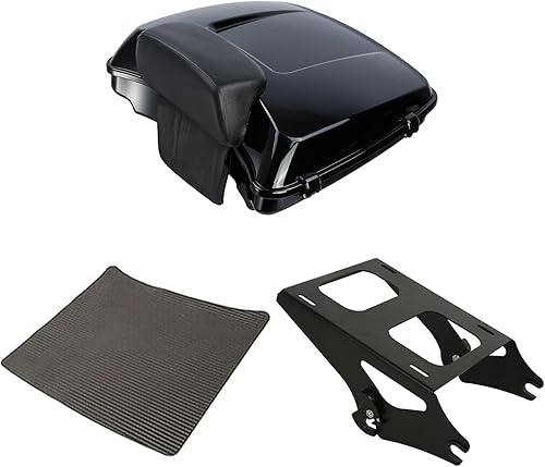 Miniatura 2 de TCT-MOTORPARTS Soporte de montaje para maletero de maquinilla de afeitar de 5.5 pulgadas, color negro vívido