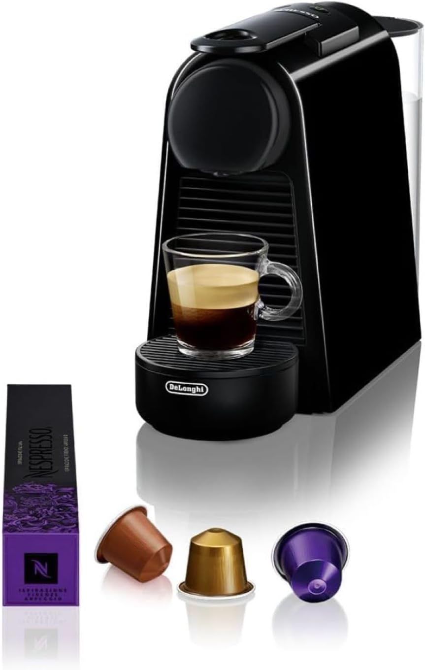 De'Longhi Essenza Mini EN85.B Semi-Automatic Coffee Machine Pod Coffee Maker 0.6 L