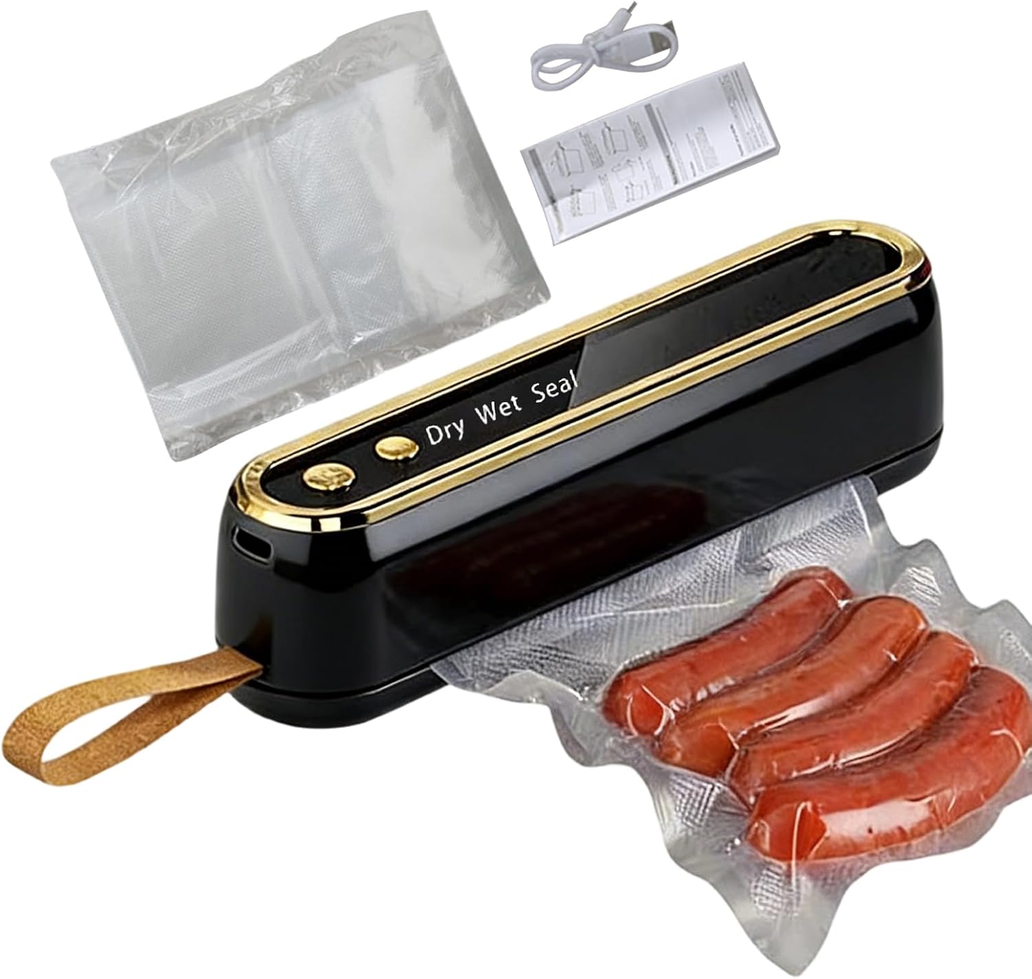 Food Vacuum Sealer Portable Handheld Sealing Machine