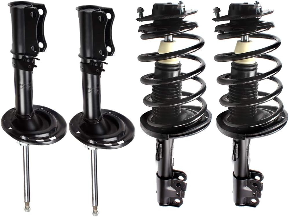 ECCPP Complete Struts Front and Rear Pair Strut Spring Assembly Shock Absorber for 2004-2006 for Lexus ES330 2005 for Toyota Avalon 2004-2006 for Toyota Camry 2004-2006 for Toyota Solara Set of 4