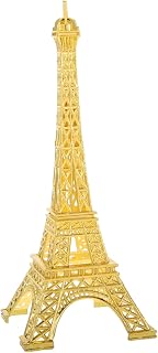 Vintage Eiffel Tower Model Zinc Alloy Decorative Ornament for Home Desktop Unique Eiffel Tower Decor Retro Travel Souvenir Vintage Home and Table Decor