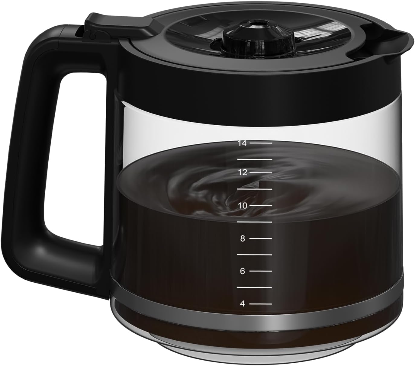 Cuisinart 12Cup Replacement CarafeBlack Cuisinart