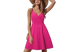 Hot Pink Sun Dress: A Vibrant Burst of Summer Style