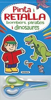 Bloc pinta i retalla bombers, pirates i dinosaures