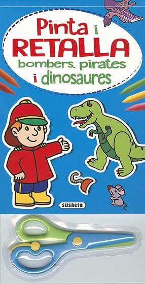 Bloc pinta i retalla bombers, pirates i dinosaures