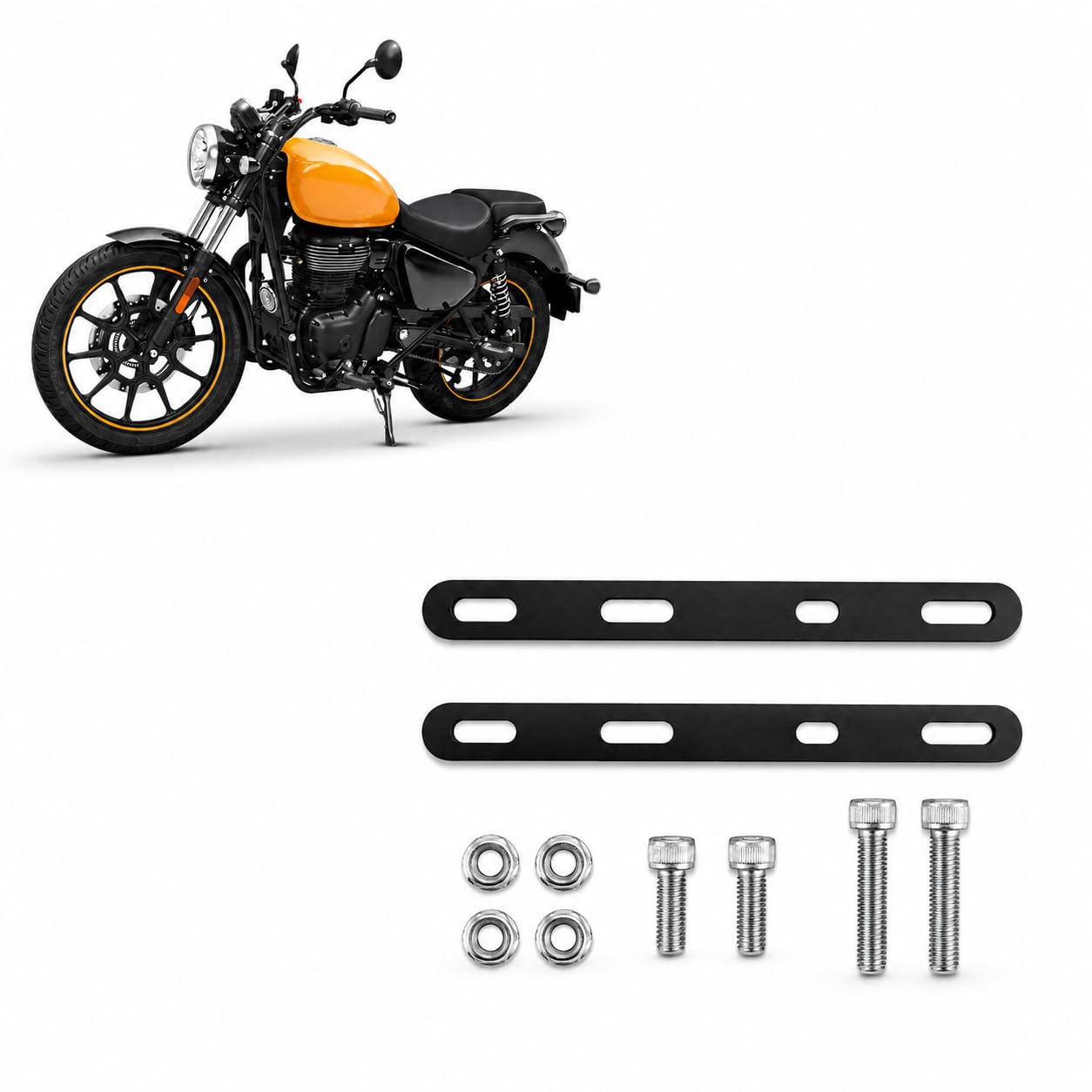 MOXZILLA Meteor 350 Heavy Duty Backrest Extender Plate with Mounting Hardware-image-14