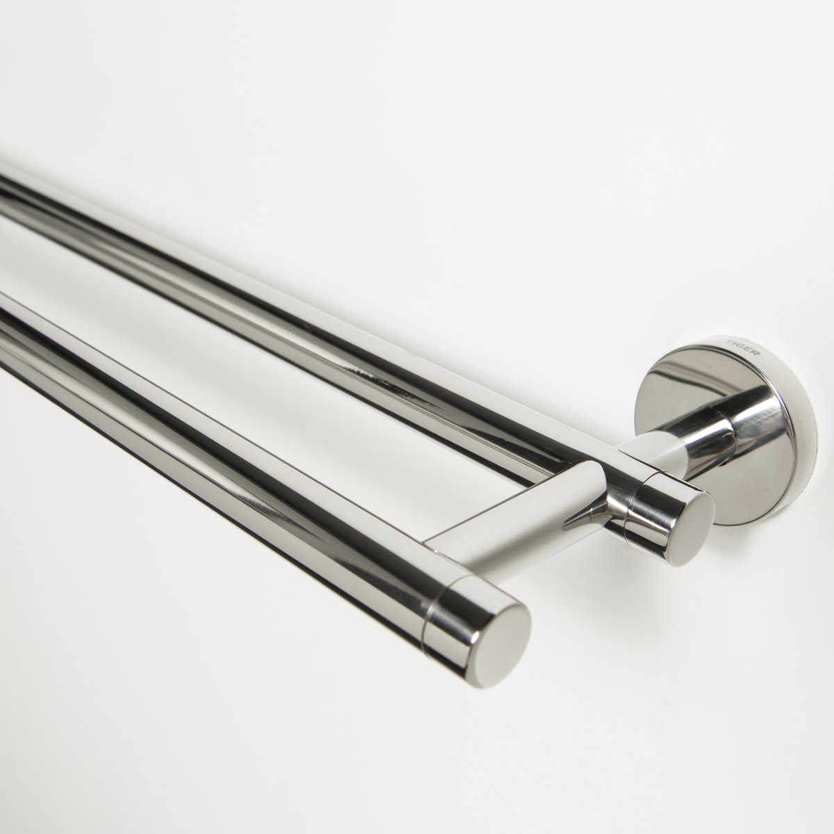 Tiger Boston Handtuchreck und Handtuchalter, Edelstahl poliert, 308630346, 581 x 50 x 130 mm