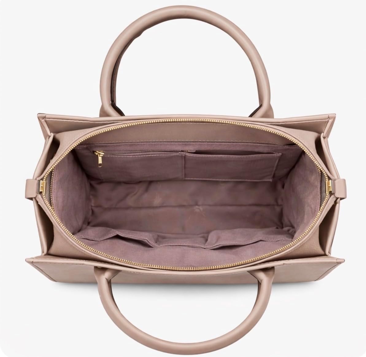 Women’s Croc-Embossed Satchel Handbag (Hermes Kelly Replica) – Top Handle Purse with Adjustable Crossbody Strap - Image 5