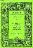  BONS LIVRES ANCIENS & MODERNES EN DIVERS GENRES (CATALOGUE)