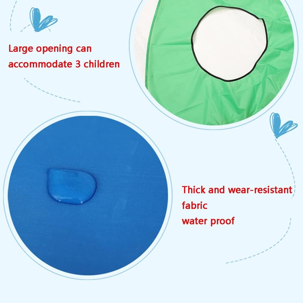 Play Parachute, Play Parachute Children Rainbow Parachute with Handles for Children Gymnastics Cooperative Play Outdoor Playground Activities