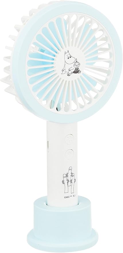 Amazon Co Jp カミオジャパン ムーミン 携帯扇風機 充電式 Led ハンディファン ホーム キッチン