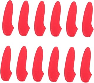 30Pcs Cutter Tip Protecting Sleeves Red Knife Tip Covers for Kitchen Knives Lightweight and Smooth Surface Prevents Injuries for Tool Storage and Protection