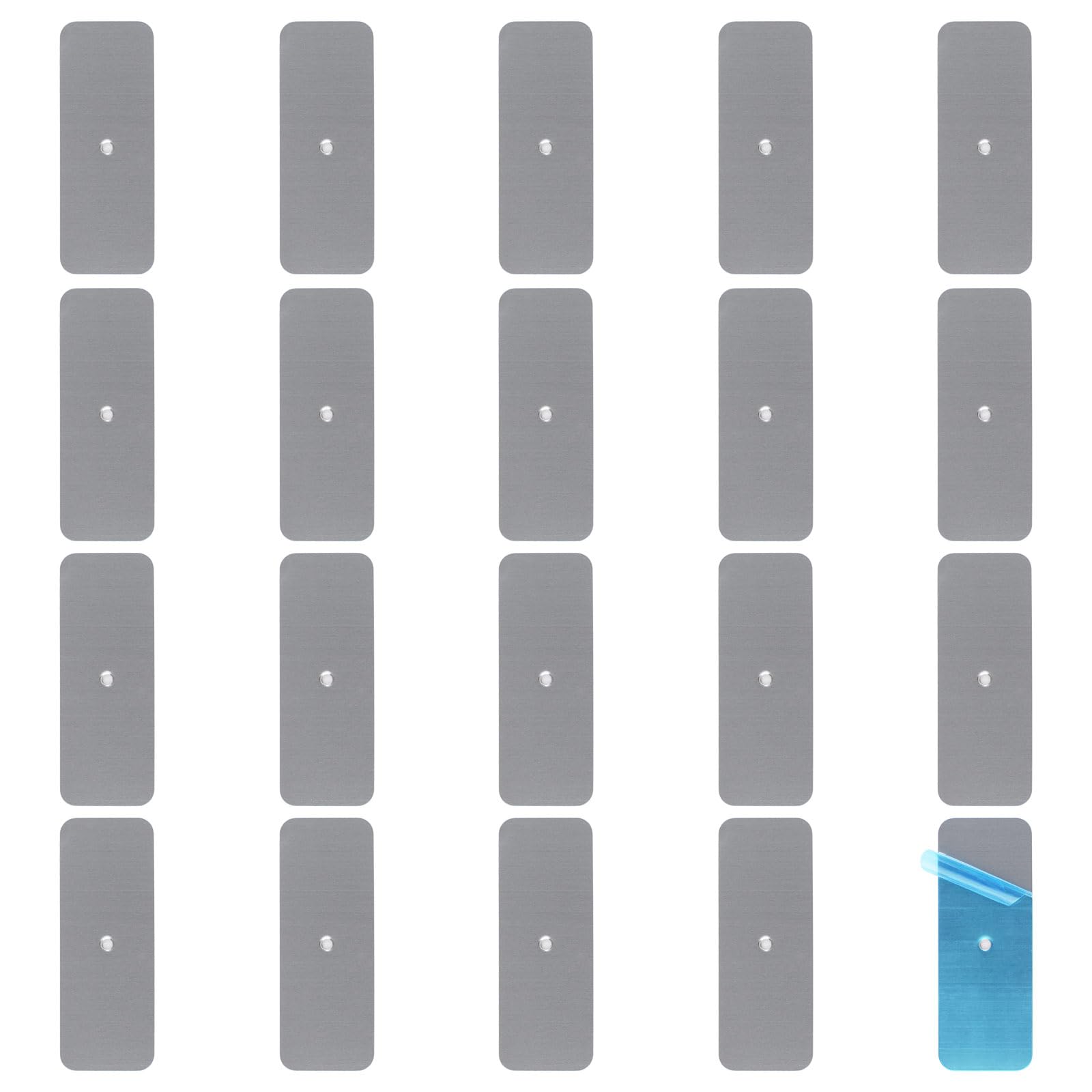 UFURMATE 20Pcs Under Cabinet Lights Mounting Strips, Vent Cover Replacement Strips for Magnetic LED Lights Closet Light(Not Magnets)