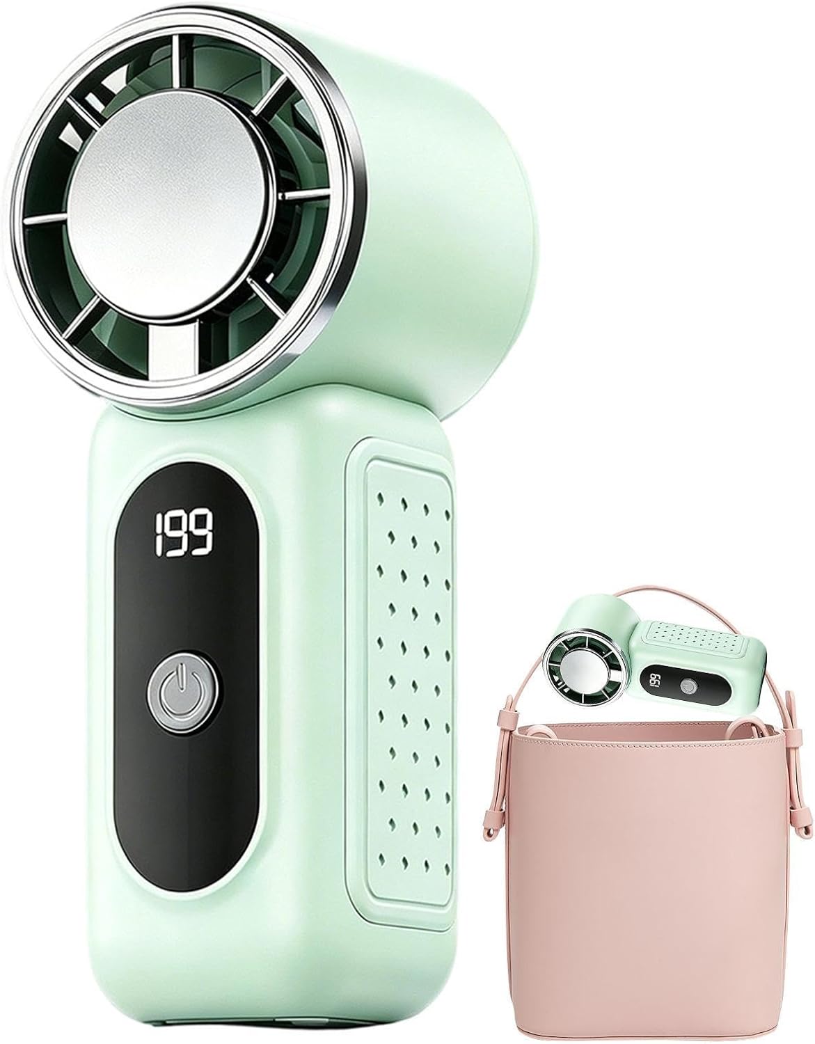 Personal Cooling Fan Rechargeable Bladeless Cold Wind Blower