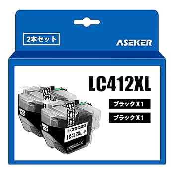 brother LC412XLBK 2個 Amazon.co.jp: 【ブラザー純正】 ブラザー工業(Brother
