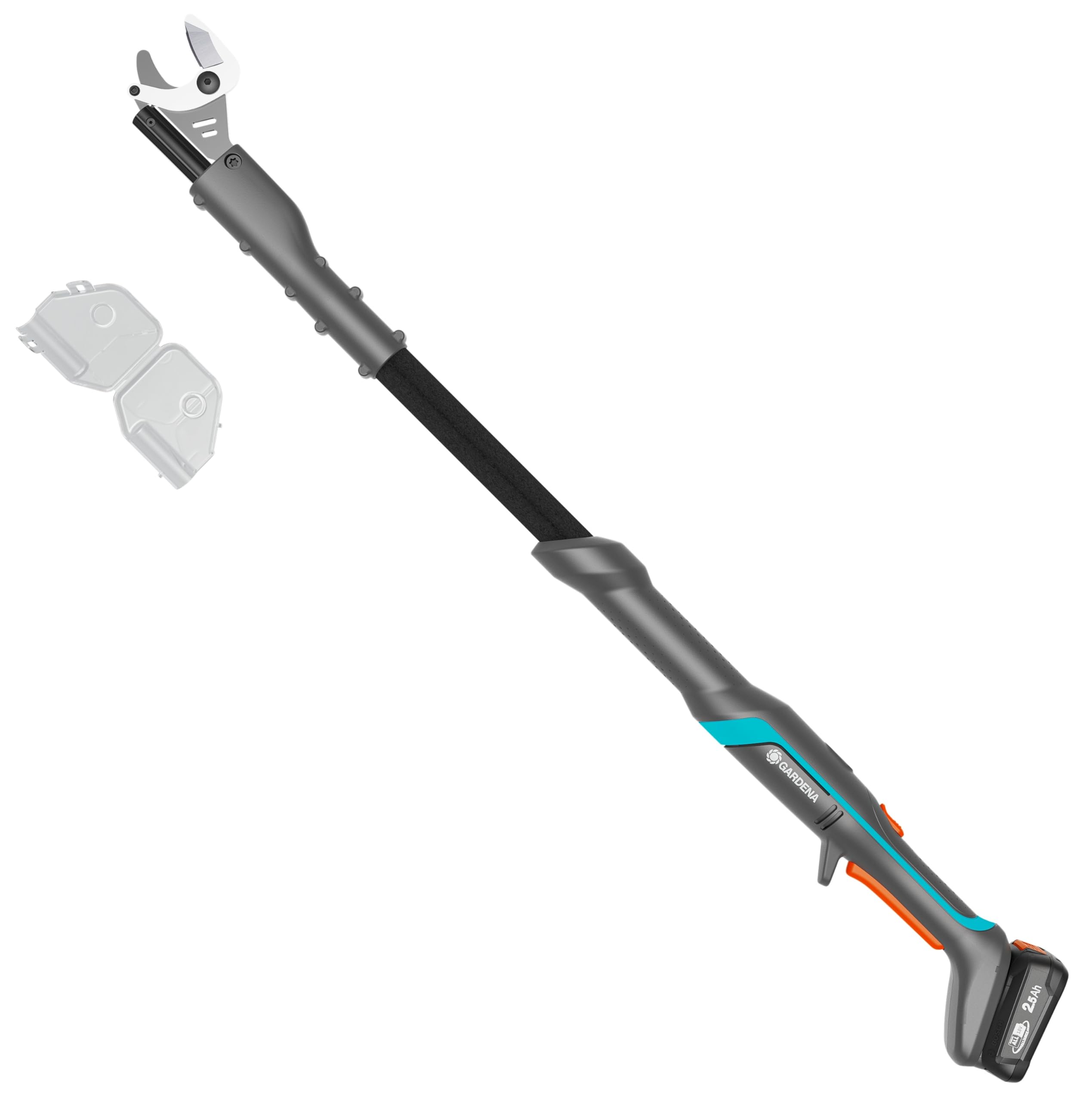 Gardena Coupe-Branches sur Batterie EasyCut 110/18V P4A - Kit prêt à l’Emploi: Coupe sans Effort, Portée Jusqu’à 2,5 m, Léger, Lames en Acier, sans Fil (14772-20)