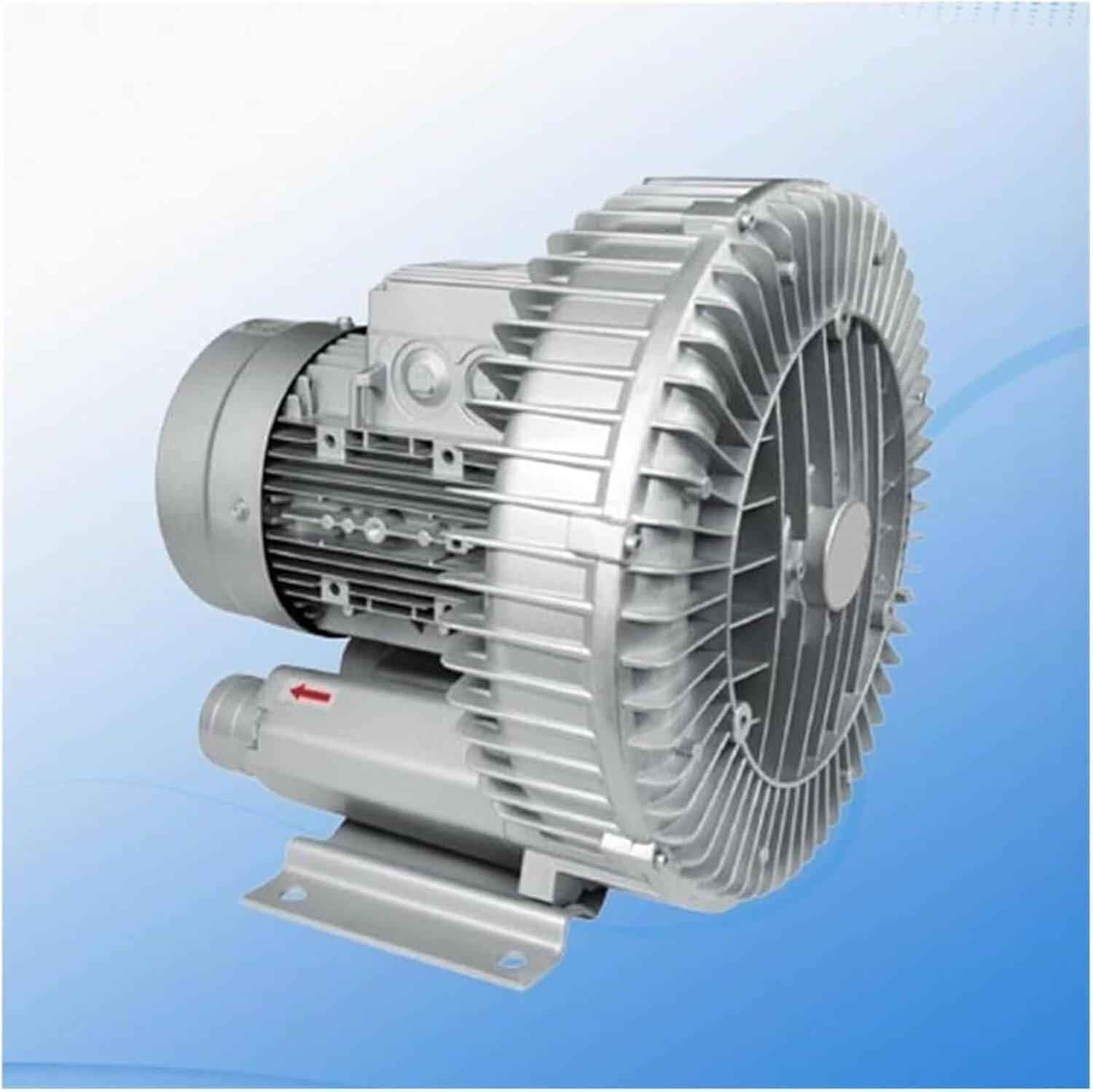 High-Pressure Regenerative Blower 120W - Single-Phase Vortex Ring Air Pump for Aquaculture, Wastewater Treatment & Industrial Aeration (0.16HP)