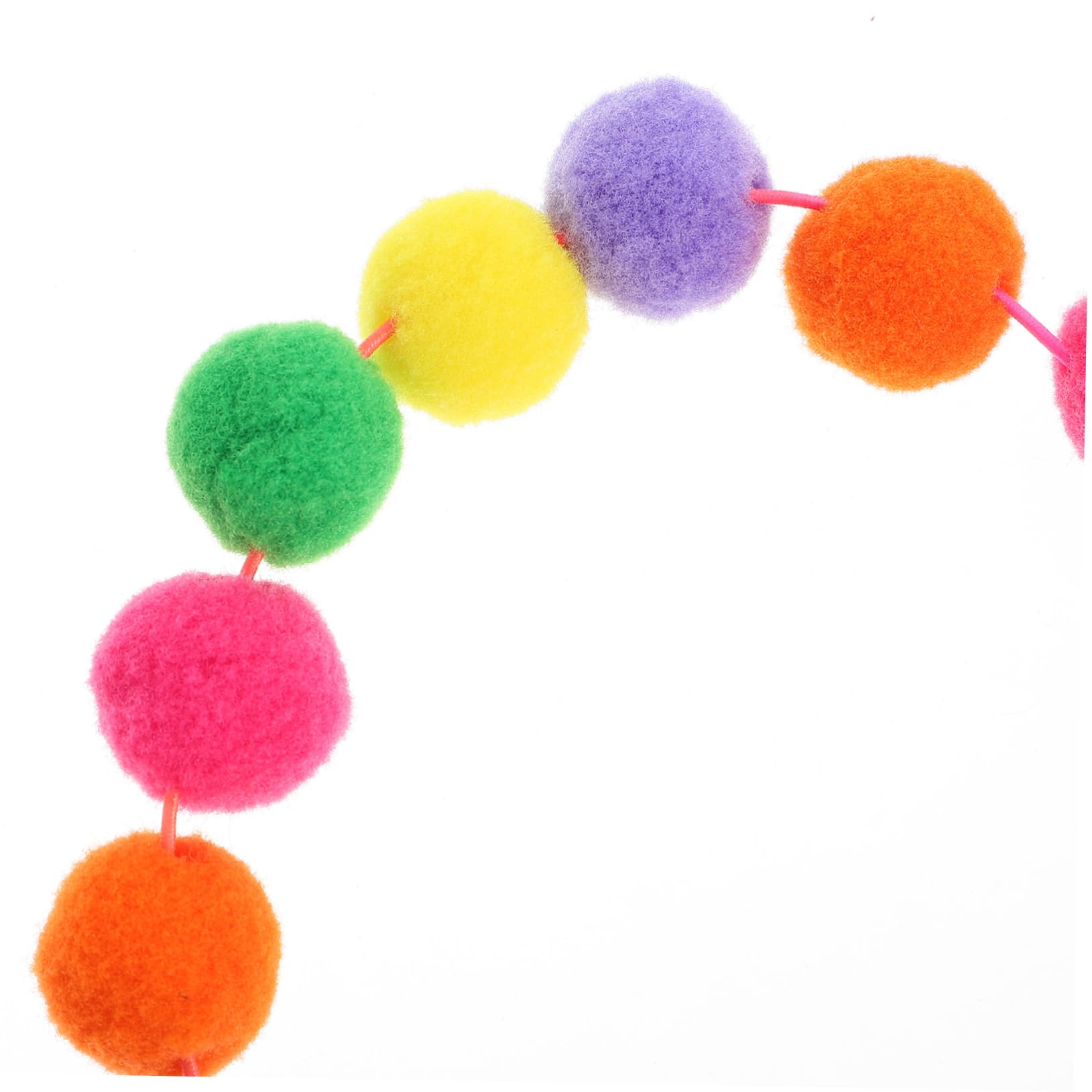 POPETPOP 10 STK Haustierhalsband Katze hundehalsband tragbares Hundehalsband Tragbares Kätzchenhalsband Bunte Haustierhalsbänder einstellbar Plüschkugel Weihnachtskatze schmücken Haarball