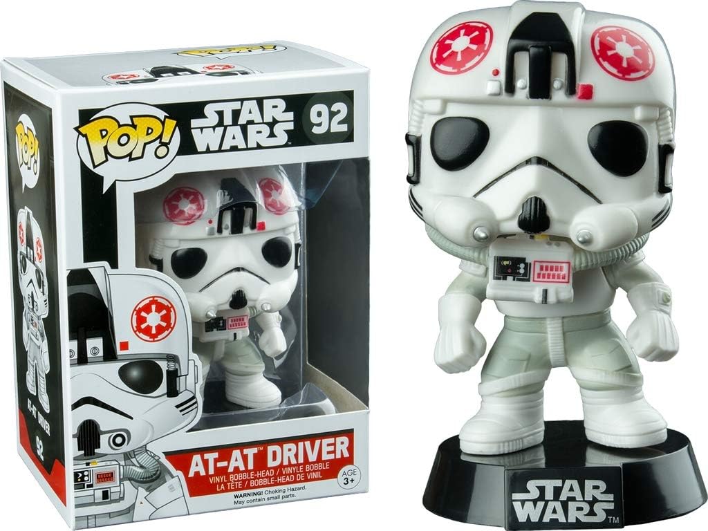 Funko Pop! Star Wars: AT-AT Driver #92 (Walgreens Exclusive) Vinyl Figure (Bundled with Pop BOX PROTECTOR CASE)