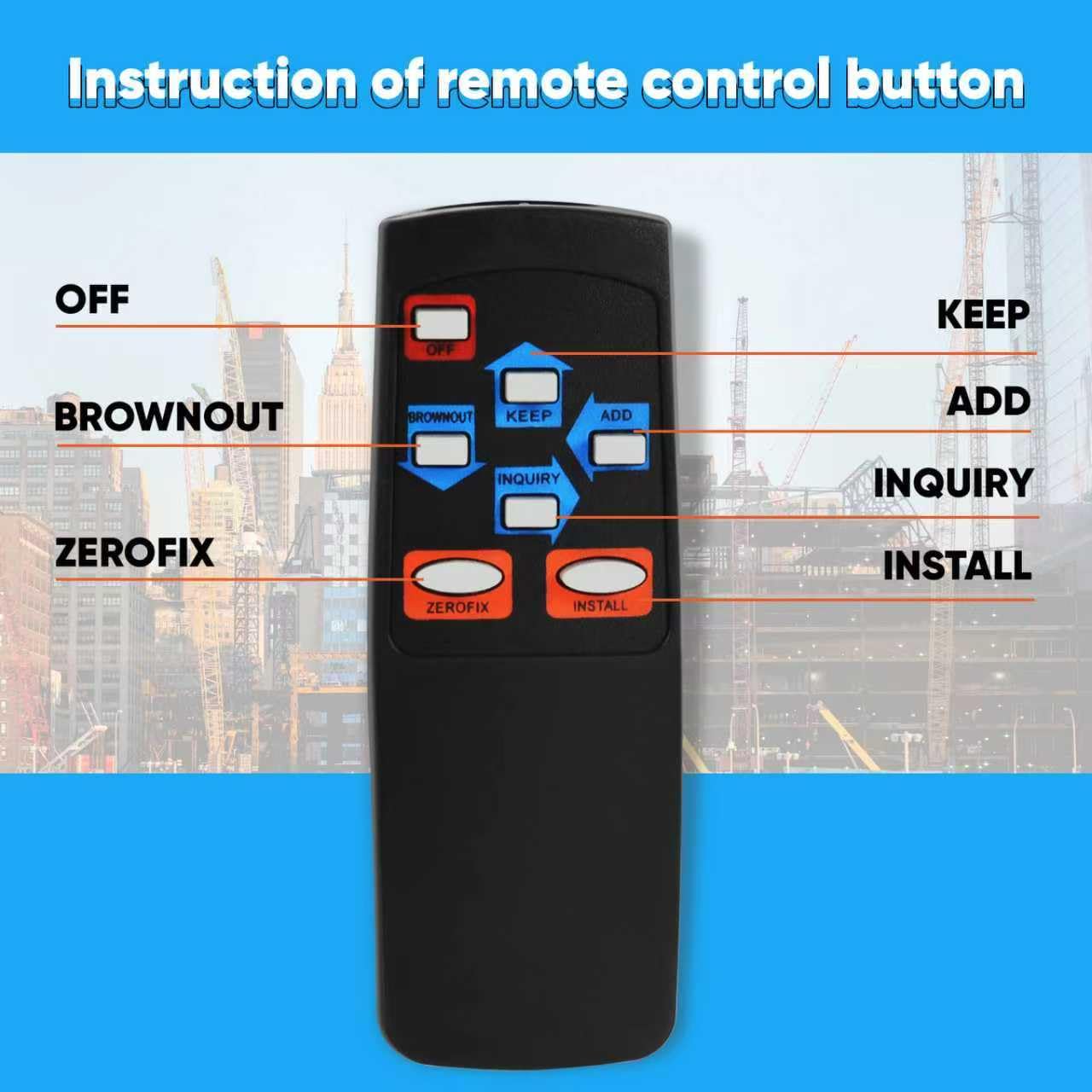 Báscula de Grúa Electrónica 2000KG, Memows Báscula Colgante Portátil con Pantalla LCD y Control Remoto, Balanza Digital de Alta Precisión, Industrial Escala con Gancho Resistente para granja