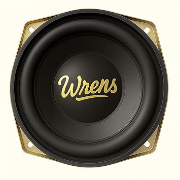WRENS 5 Inch 120W Powerful Subwoofer Speaker for Car & Home Sound System Coaxial Car Speaker (120 W)