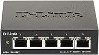 Vista 7 de D-Link Interruptor/extensor con alimentación PoE administrada inteligente Gibabit de 5 puertos 2 puertos PoE (requiere alimentación PoE) L2