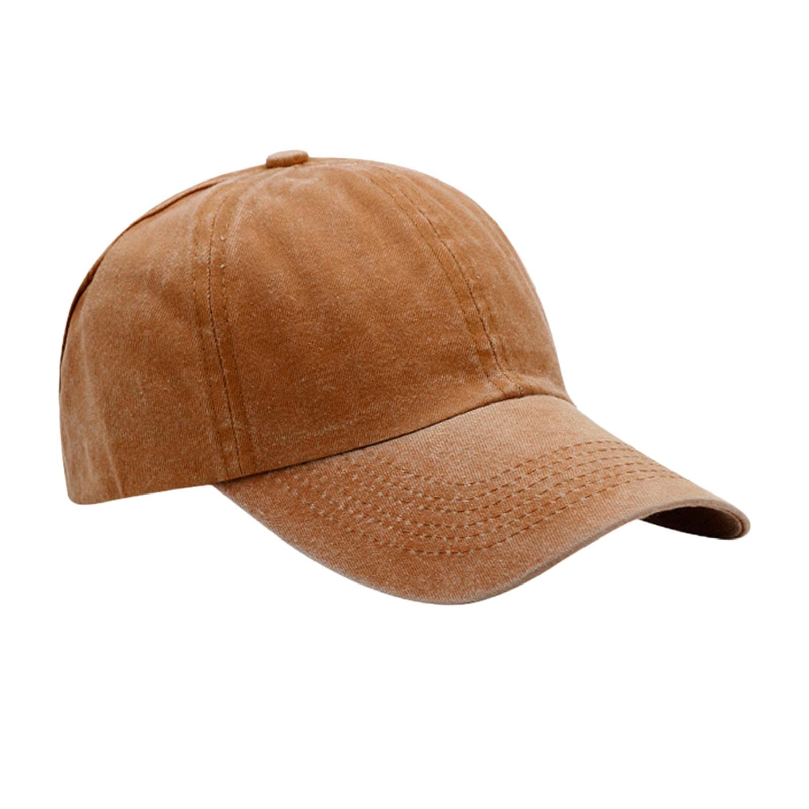 ZOOMELLA Women Backless Ponytail Hat Baseball Cap High Messy Bun Caps Yellow|Hats|Clothing, Shoes & Accessories-image-14