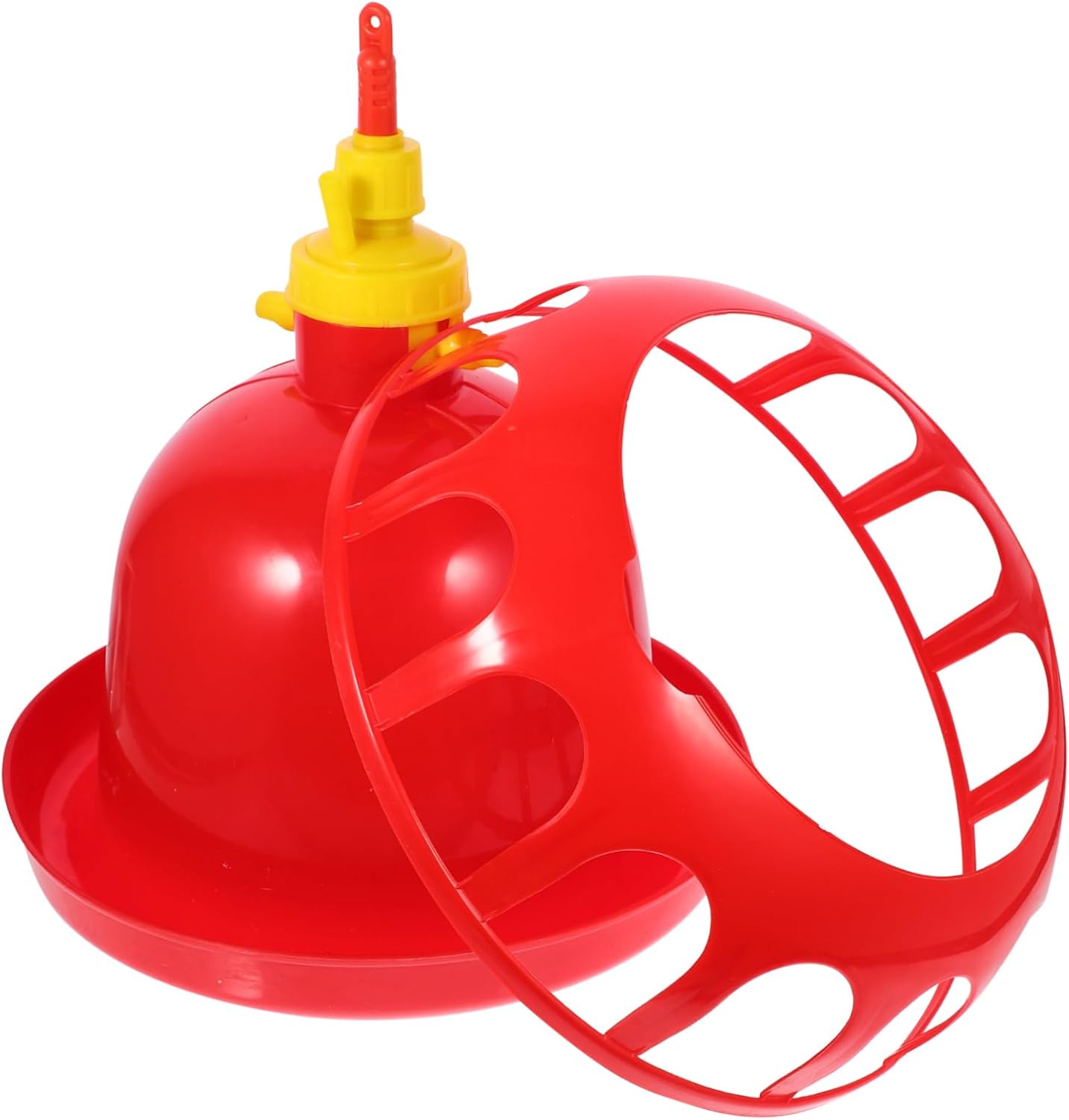 Thickened Poultry Water Drinker for Chickens Ducks and Geese Automatic Watering System Heavy-Duty Design for Home and Farm Use