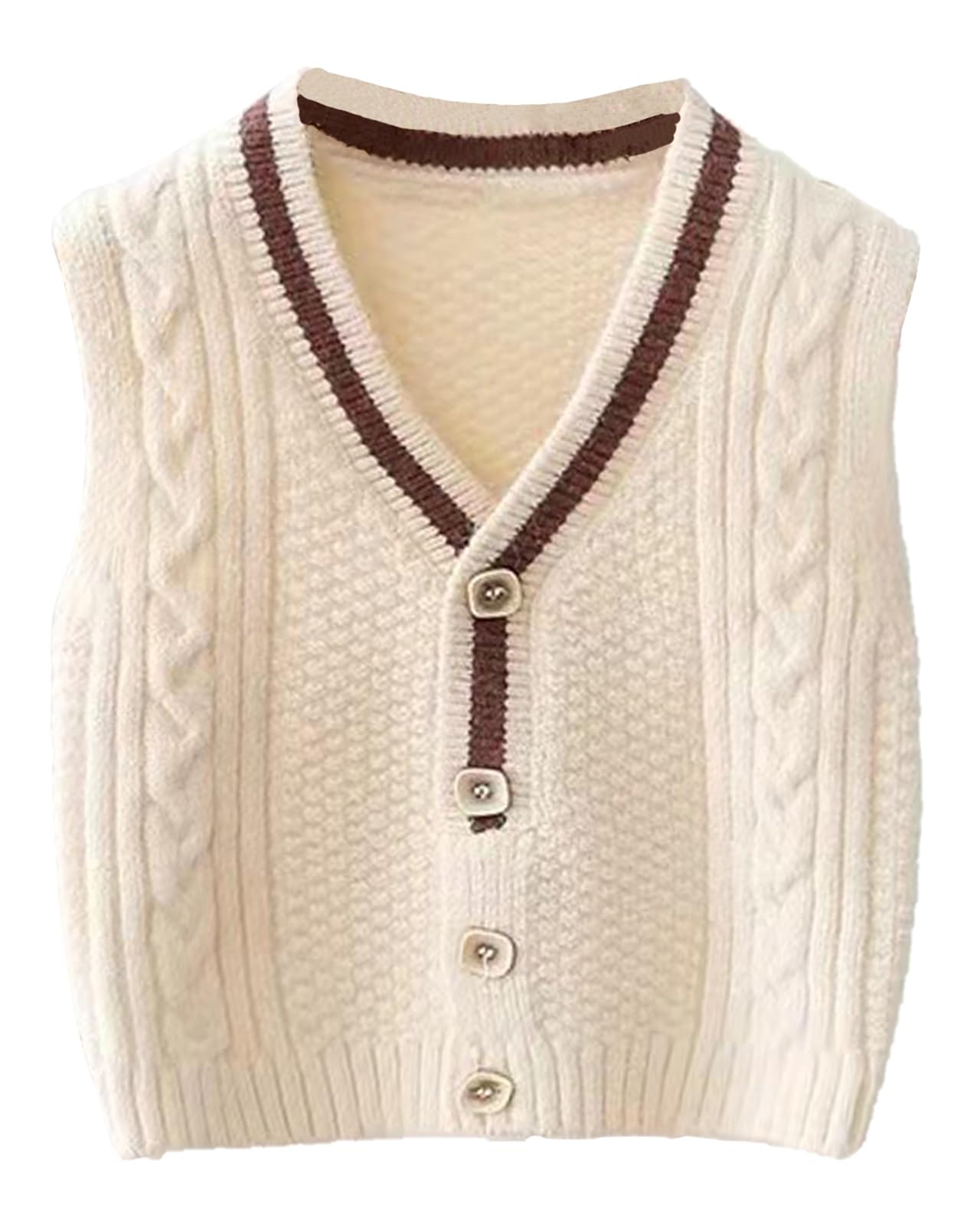 Knitted Girly Vest For Baby [ Free Pattern & Tutorial