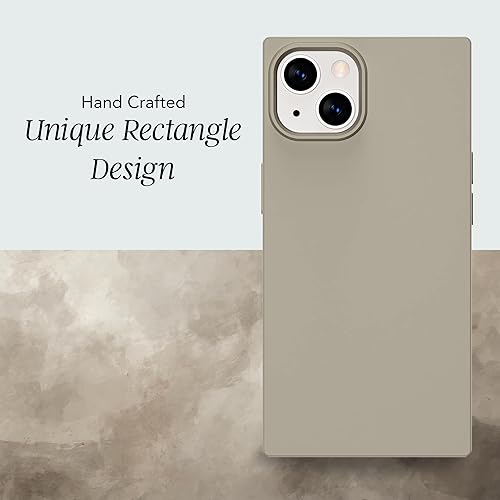 Miniatura 4 de COCOMII - Funda rectangular compatible con iPhone 14 Plus - Compatible con MagSafe, funda protectora de silicona, bordes rectangulares, mate, forro