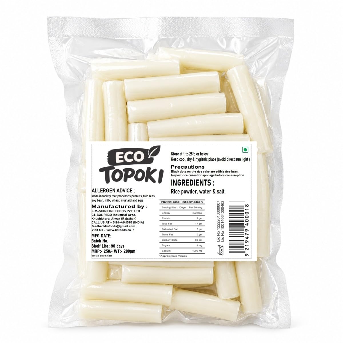 Topokki | Authentic Korean Tteokbokki | Soft & Chewy Rice Cakes | Ready in Minutes | 250gm | Quick & Easy to Cook | 250g Convenience Pack | No Preservatives | Halal & Vegan-Friendly | Korean Street Food Favorite | Sweet & Spicy Flavor-image-30