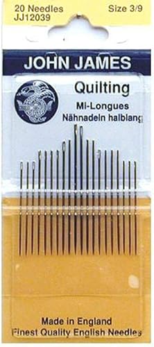 John James QuiltingBetweens Hnd Ndls-Talla 39 20Paquete