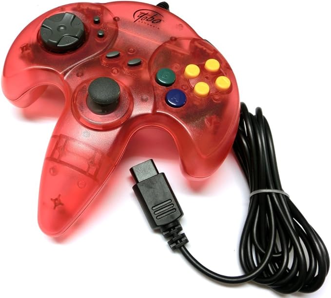 Amazon N64 Yobo コントローラー クリアレッド ニンテンドウ64 Amazon N64 Yobo コントローラー クリアレッド ニンテンドウ64