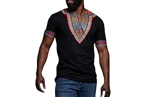 MEN'S AFRICAN PRINT SHIRT: The Embodiment of Cultural Heritage and Style