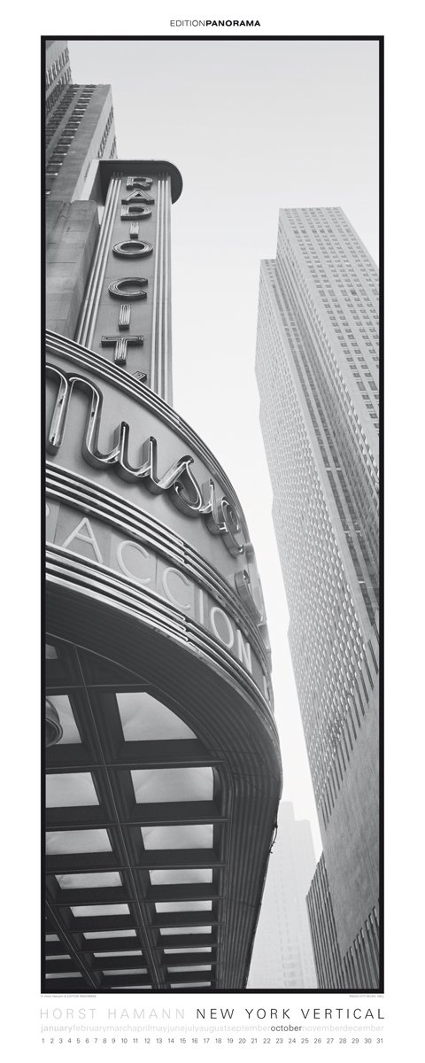 New York - Magnum Kalender immerwährend: Panorama Kalender m. immerwährendem Kalendarium