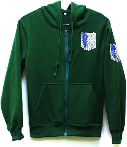 Amazon.com: hirudolph caliente Attack on Titan Shingeki no Kyojin Jersey de  sudadera con capucha chamarra Manga Corta, S : Deportes y Actividades al  Aire Libre