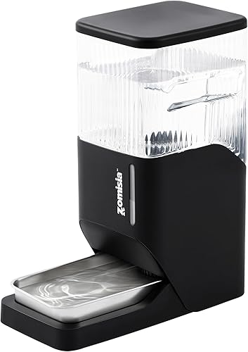 Miniatura 1 de Dispensador automático de agua para perros de 11 litros con cuenco de acero inoxidable, cuenco de agua de capacidad extra grande para perros de