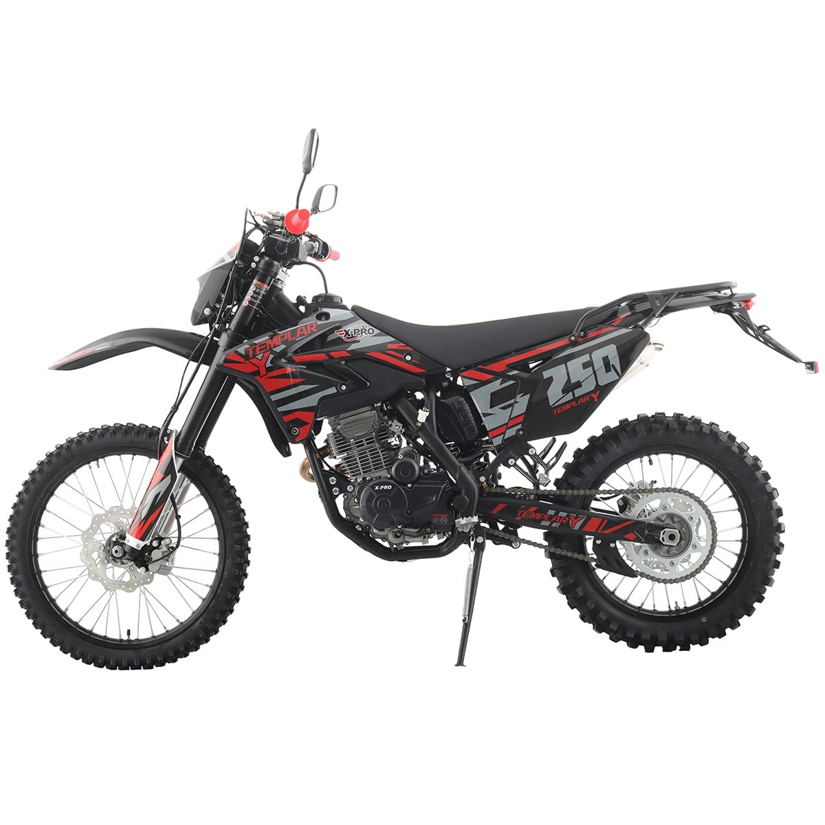 Amazon.com: X-PRO Templar Y 250cc 5 Speed Dirt Bike with Zongshen
