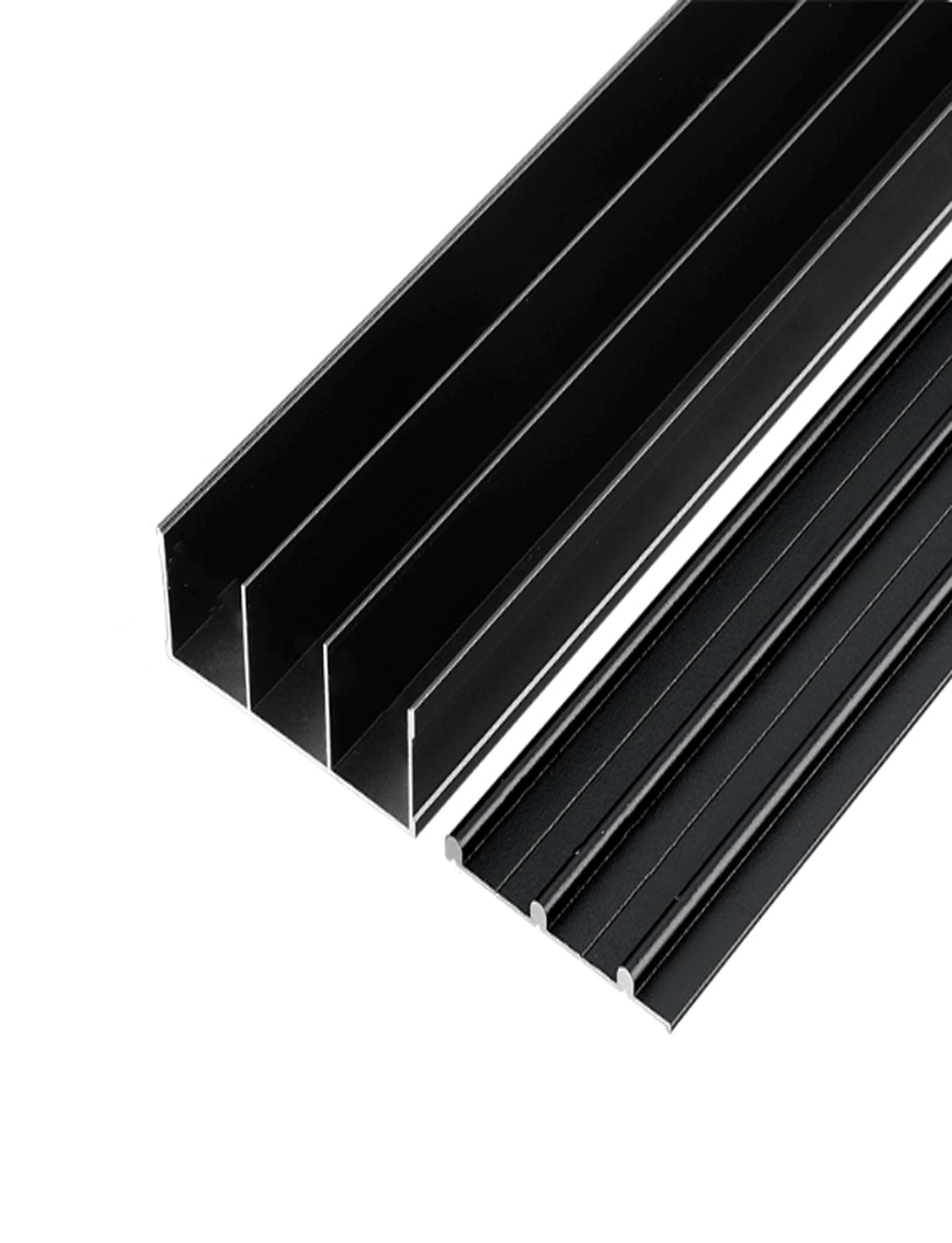 3-Track Sliding Door Hardware Kit, Aluminium Closet, Soft-Close Rollers, Adjustable, for Wardrobes, Room Dividers(230cm/90.6in)