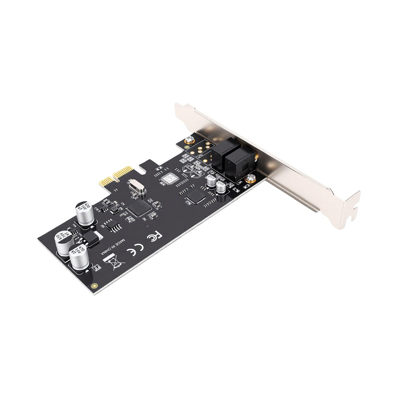 Cosiki Tarjeta de Sonido PCIe con Reducción de Ruido por IA, para PC