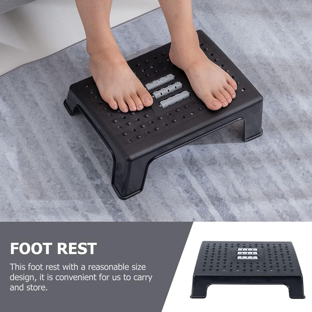 Step Stool Portable Bed Stool Small Step Ladder for Kitchen Bathroom Foot Rest Stool Under Desk Support Stool