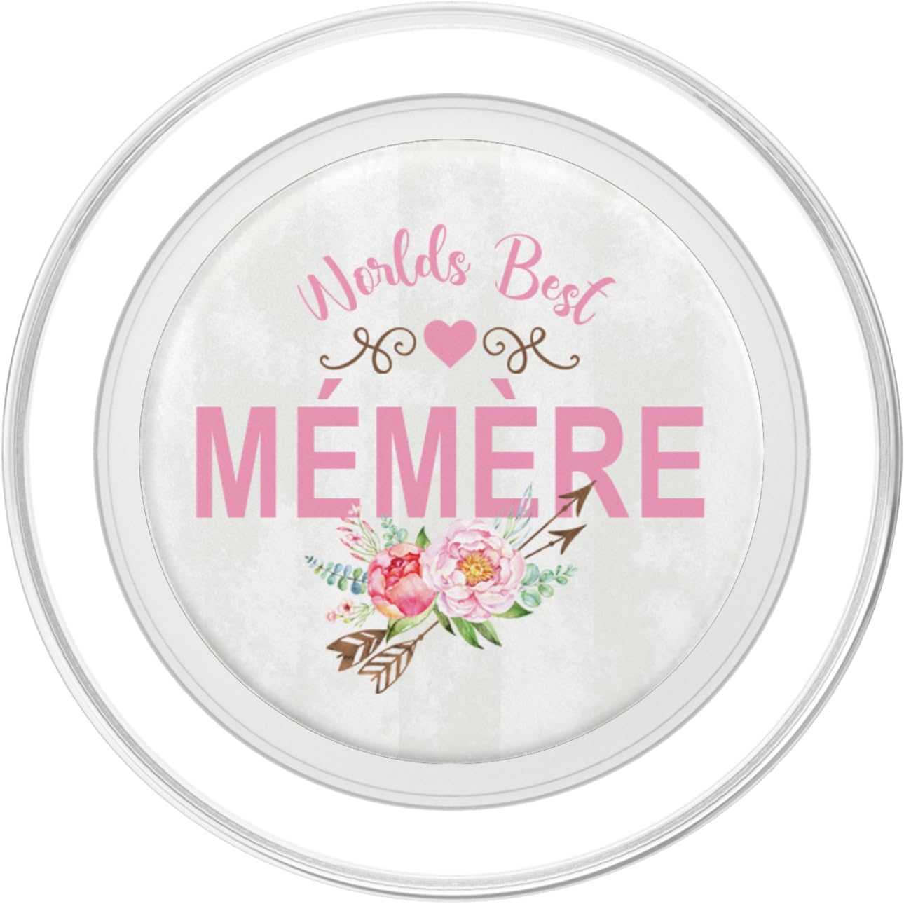 Worlds Best Memere Gifts For Her For Women PopSockets PopGrip: Swappable Grip for Phones & Tablets PopSockets MagSafe PopGrip for iPhone