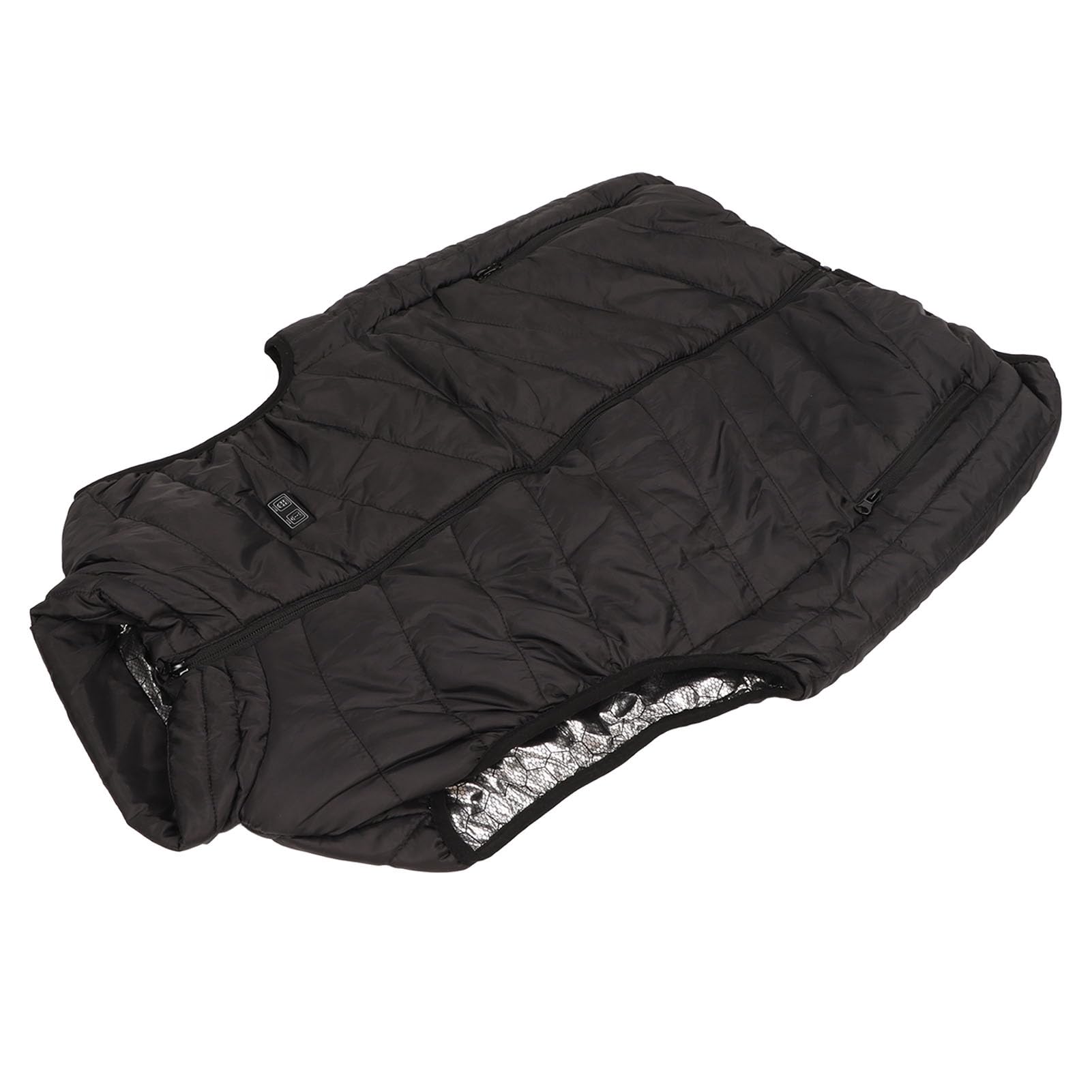 Yosoo Health Gear Chaleco Calefactable Chaqueta Calefactable con Carga USB 13 Zonas Control de Temperatura de 3 Niveles Ropa Térmica de Fibra de Poliéster para Hombres Mujeres Senderismo Pesca (3XL)