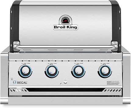Broil King 885714 Regal S 420 4-Burner Built-In Propane Gas Grill Head