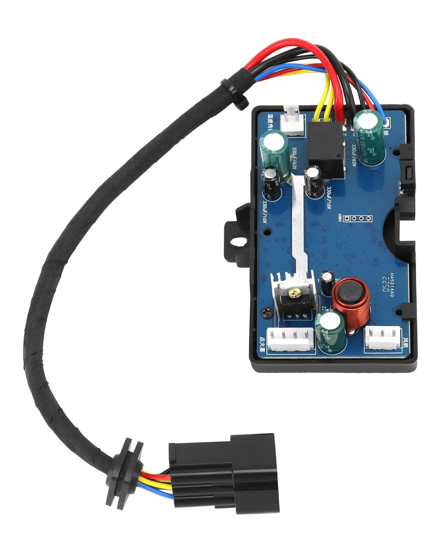 QWORK® Sterownik nagrzewnicy samochodowej, części zamienne do podgrzewacza parkingowego, 12v 3kw/5kw, płyta sterująca grzejnik parking diesel