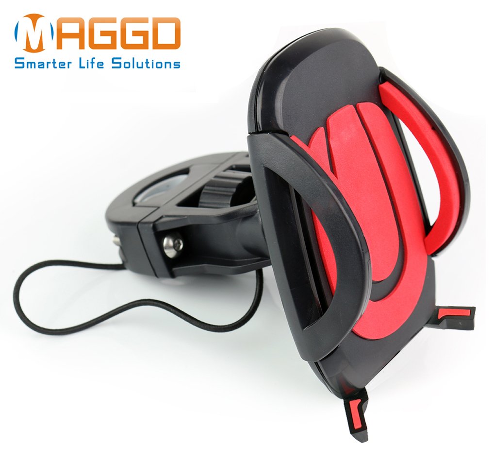 Bike Mount Holder Cradle for iPhone 360° Rotatable - Compatible for ALL Smartphone - Motorcycle and Bicycle Cellphone Mount! MAGGD