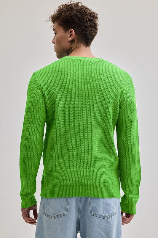 Image of SNITCH Black Fisherman Knit Sweater