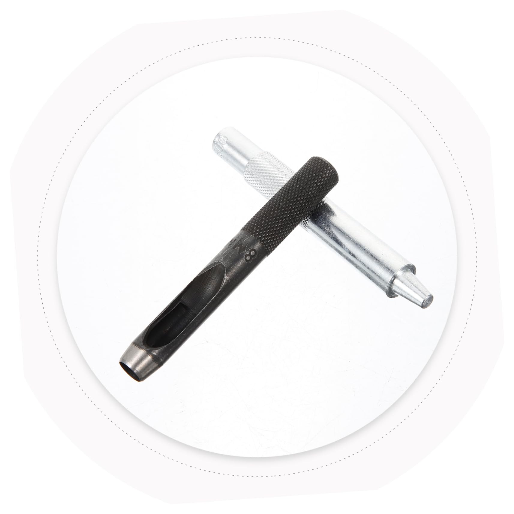 NUOBESTY 200pezzi Kit Di Occhielli Metallo Strumenti Per Abbigliamento Scarpe e Fai Te Occhielli e ø Inclusi Utensili Per Facile Applicazione e Riparazione